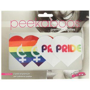 Pride and Hearts Venus Nipple Pasties